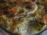 Clafoutis saumon et poireau