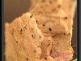 Crackers aux herbes de provence sésame & cumin