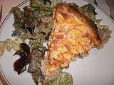 Quiche carotte jambon boursin