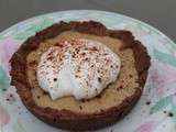 Tartelettes sablees au chocolat facon tiramisu