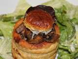 Vol au vent aux champignons