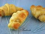 Croissant cantal-brandade de Morue