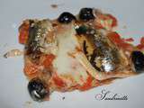 Pizza à la sardine