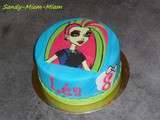 Gâteau pâte à sucre Monster High Venus Mc Flytrap