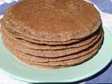 Pancakes sans gluten à la compote de pomme ( sans matières grasses, hclf, Starch solution)