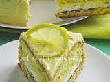 Gâteau à la crème de citron (lemon curd)
