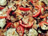 Pizza aux légumes & Morbier (végétarienne)