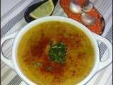 Bissara: Soupe de lentille corail شربة عدس