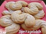 Plätzchen, biscuits de Noël allemands (4) : Spritzgebäck