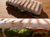 Sandwicherie du mercredi, le retour : panini-brocolis, vegan ou pas