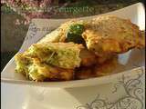 Beignets de courgette au parmesan