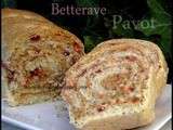 Pain spiral Betterave Pavot