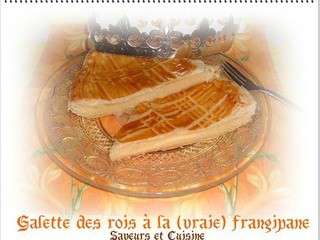 Galette des rois à la Vraie frangipane