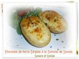 Pommes de terre farcies à la Tomme de Savoie