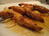 Brochette de gambas et saumon à la japonaise