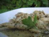 Cuisses de grenouille au vin jaune