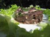 Salade de joues de boeuf