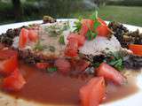 Sauce tiède pour accompagner une viande froide