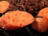 Saucisses de Toulouse et chou rouge cuits à basse température