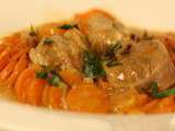 Sauté de veau au curry de madras et carottes fondantes