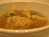 Soupe wonton (raviolis chinois)