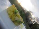 Tartare d'ananas kiwis et oranges