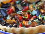 Tarte aux légumes confits