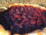 Tarte aux quetsches et aux amandes