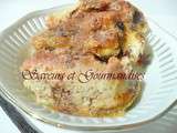 Bread and Butter Pudding of Gordon Ramsay. Petits  Pains au Chocolat en Pudding