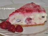 Cheesecake aux Framboises. et lots gourmands à gagner