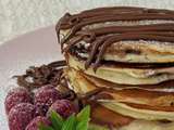 Pancakes fourrés chocolat