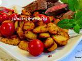 Steaks/frites tubéreuses
