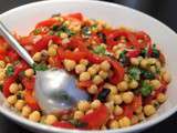Salade de pois chiches à la libanaise