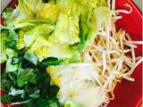 Salade de vermicelles de riz à l’asiatique