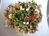 Salade chaude boulgour-quinoa