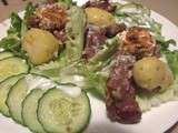 Salade composée au gésier