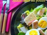 Salade césar au poulet pour un Tour en cuisine