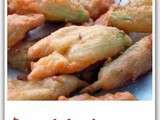 Beignets de fleurs de courgettes