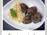 Boulettes de boeuf keftas