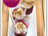 Cappucino de betterave rouge au chèvre