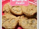 Cookies aux pépites de chocolat idéal pour le gouter des enfants