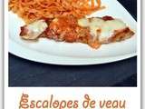 Escalopes de veau alla parmigiana