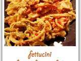 Fettucini au beurre de cacahuètes