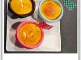 Flan de carottes et chèvre