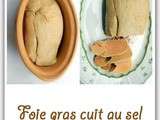 Foie gras cuit au sel
