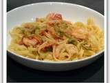 Linguine aux 2 poivrons