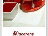 Macaron 100 % fraises