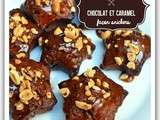Minis muffins chocolat & caramel beurre salé façon snickers