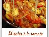 Moules à la tomate (piquante)