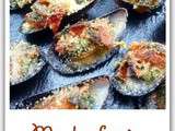 Moules farcies à la tomates